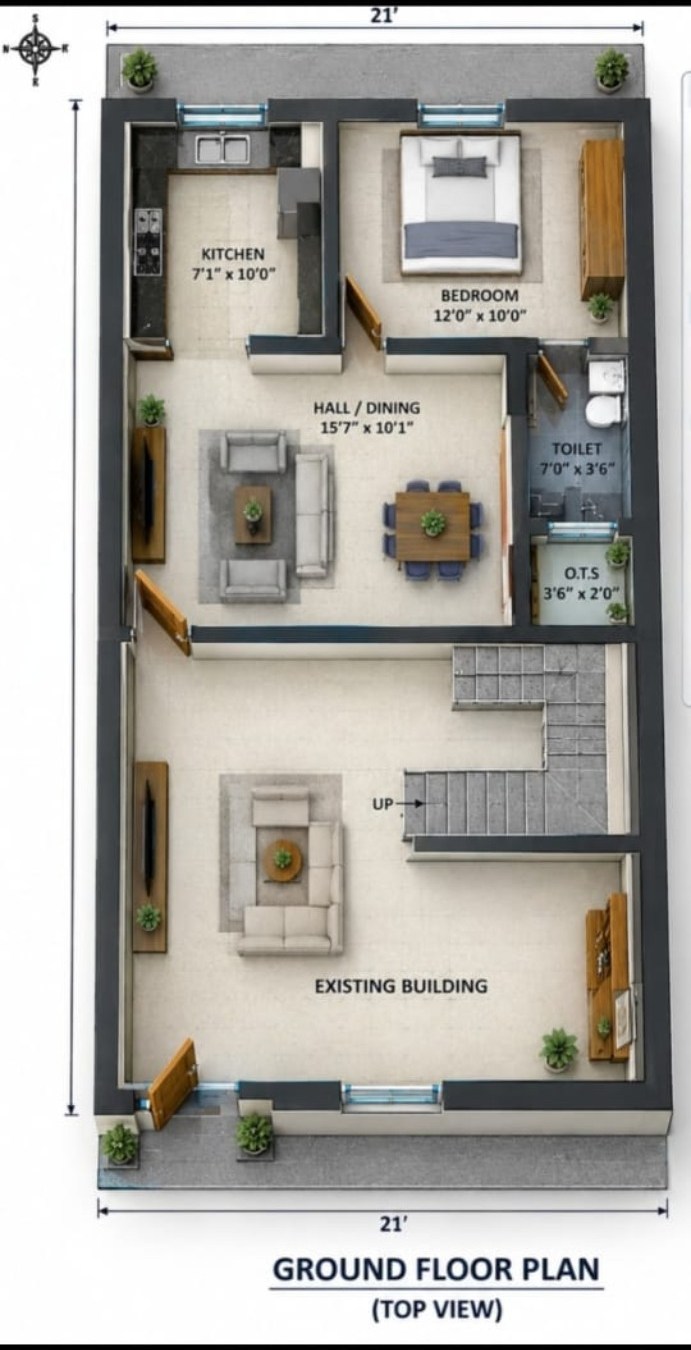 Additional supplied sample floor plan